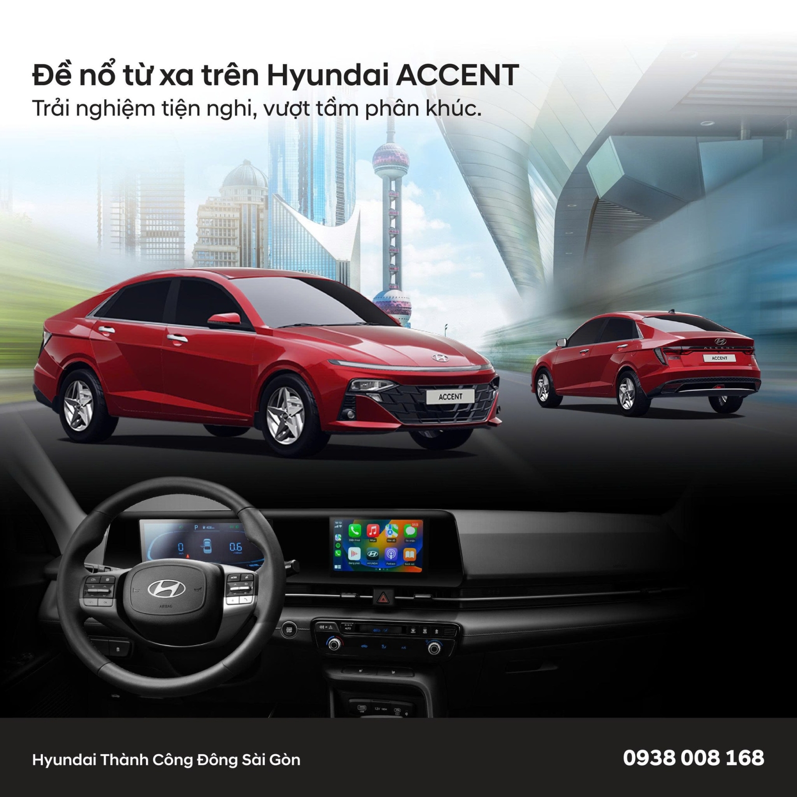 ĐỀ NỔ TỪ XA TRÊN HYUNDAI ACCENT 